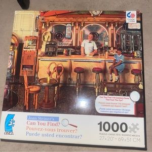 Joan Steiner 1000 piece old school puzzle